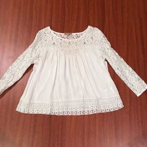 White Lace Blouse